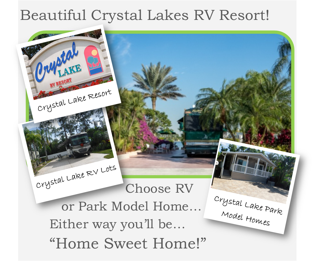 LOWEST PRICE LOT Crystal Lakes RV RESORT Lot 99,900! Naples!