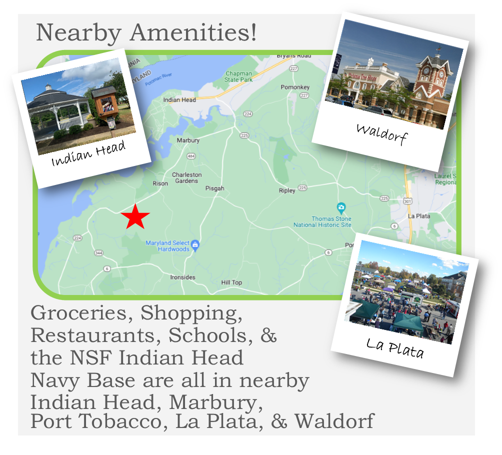 42.63 acres Subdividable! Indian Head, MD Less than 1 hr to Wash DC!