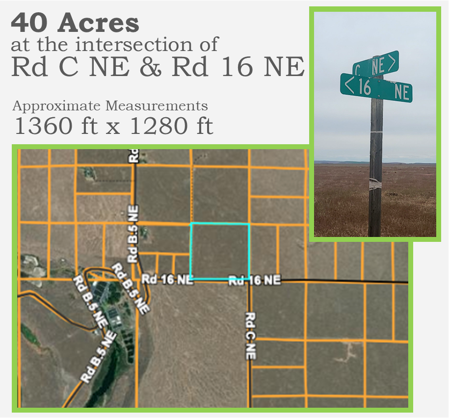 REDUCED! 40 acres of Wide Open Spaces! Fly Fishing! Ephrata, WA Near